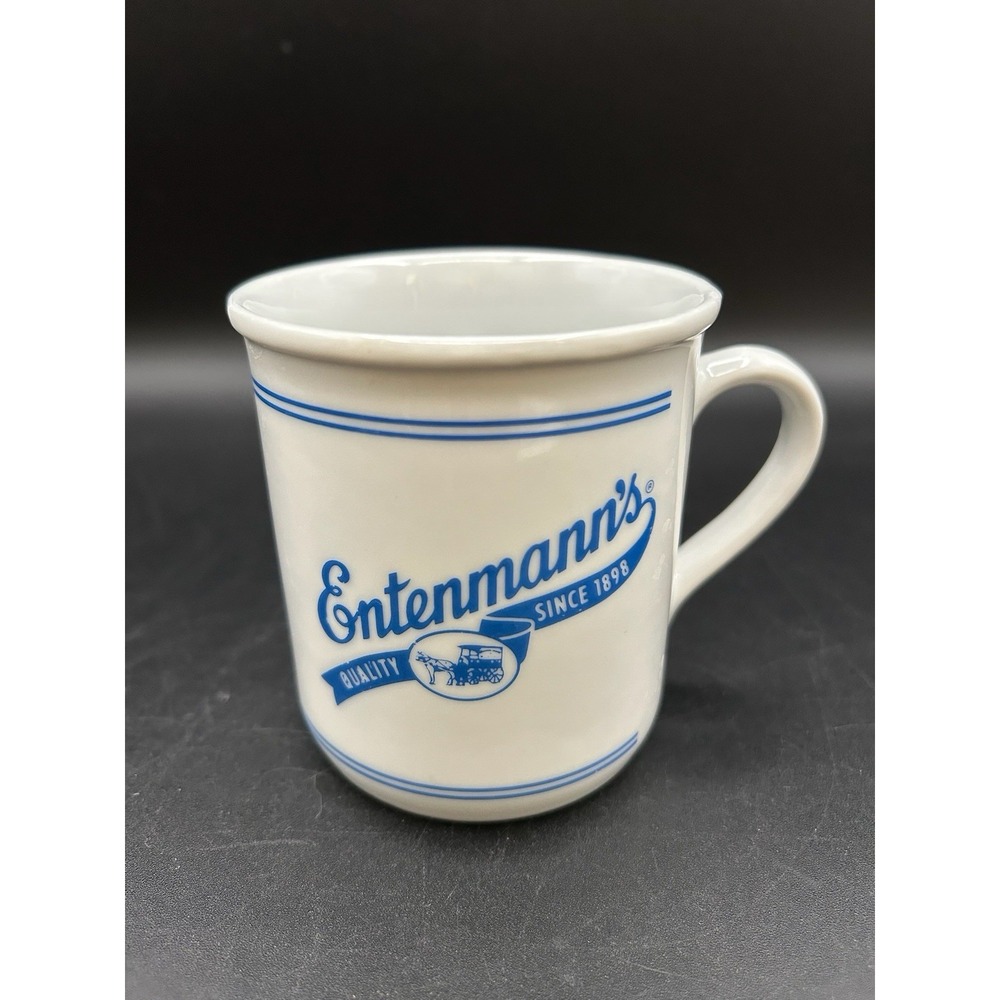 VTG Entenmann Mug Cup Storefront Bakery Graphic. "Quality Since 1898"